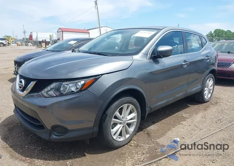 2017 Nissan Rogue Sport S from USA, damaged, VIN JN1BJ1CP3HW015236